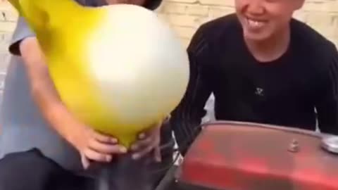 Like in a cartoon
