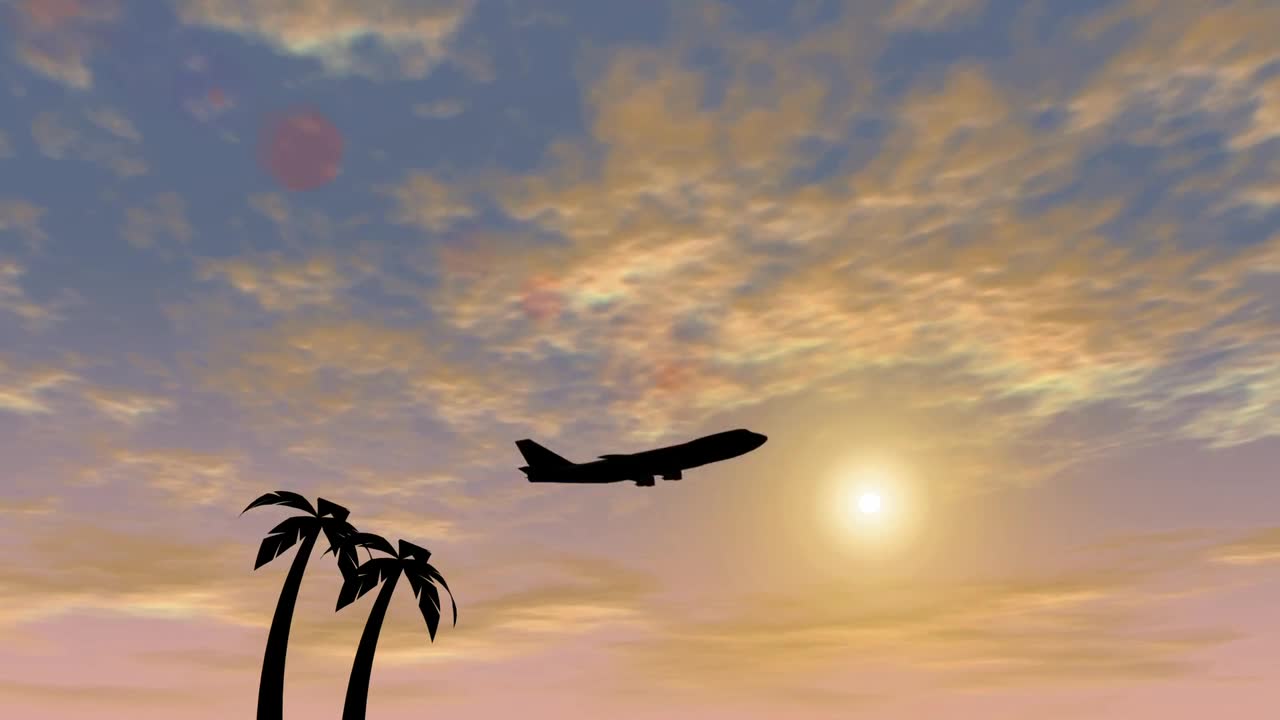airplane flight