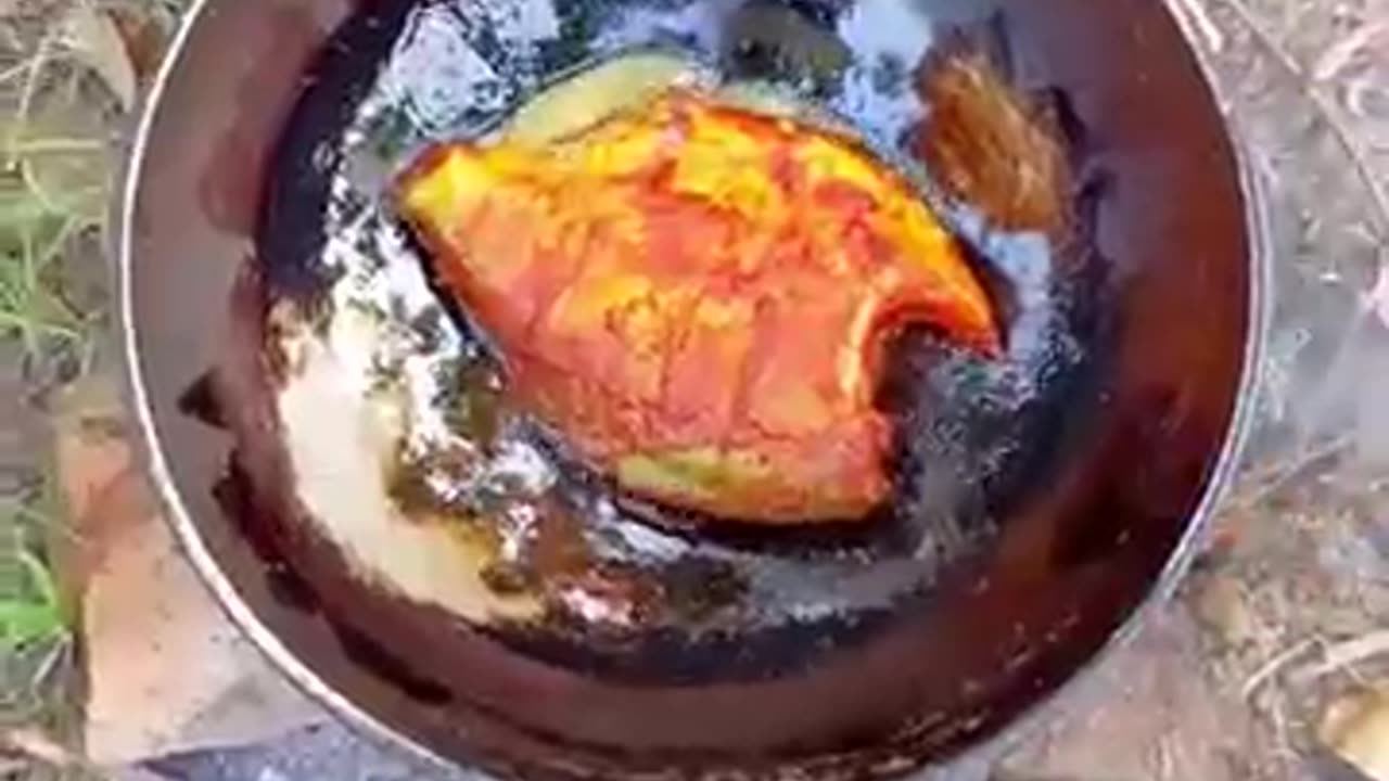 Desert fish fry# Desi style #short video