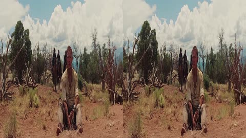 3D SBS Cowboys & Aliens 4K 80% MORE DEPTH P1