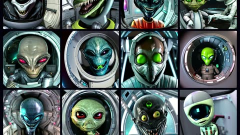 ALIEN SELFIES FROM SPACE [4K]