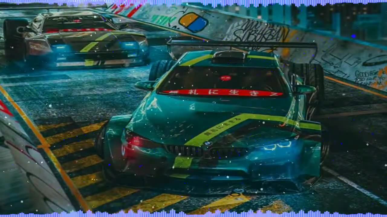 2pac - DAMN. ft. Kendrick Lamar (NEW 2017) (BMW Crazy Driving)