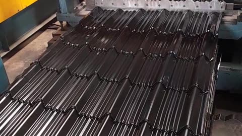 Corrugation of roofing sheet