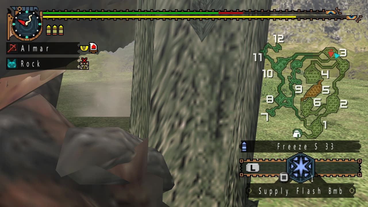 Monster Hunter Freedom Unite - Eliminate the Rathalos (Guild 2*) Quest Walkthrough