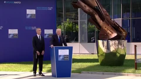 Donald Trump FULL SPEECH AT NATO EVENT IN BRUSSELS