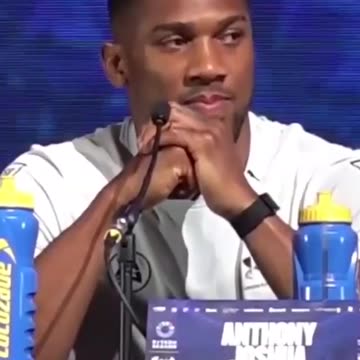 Anthony Joshua is ready to get down to business against Daniel Dubois