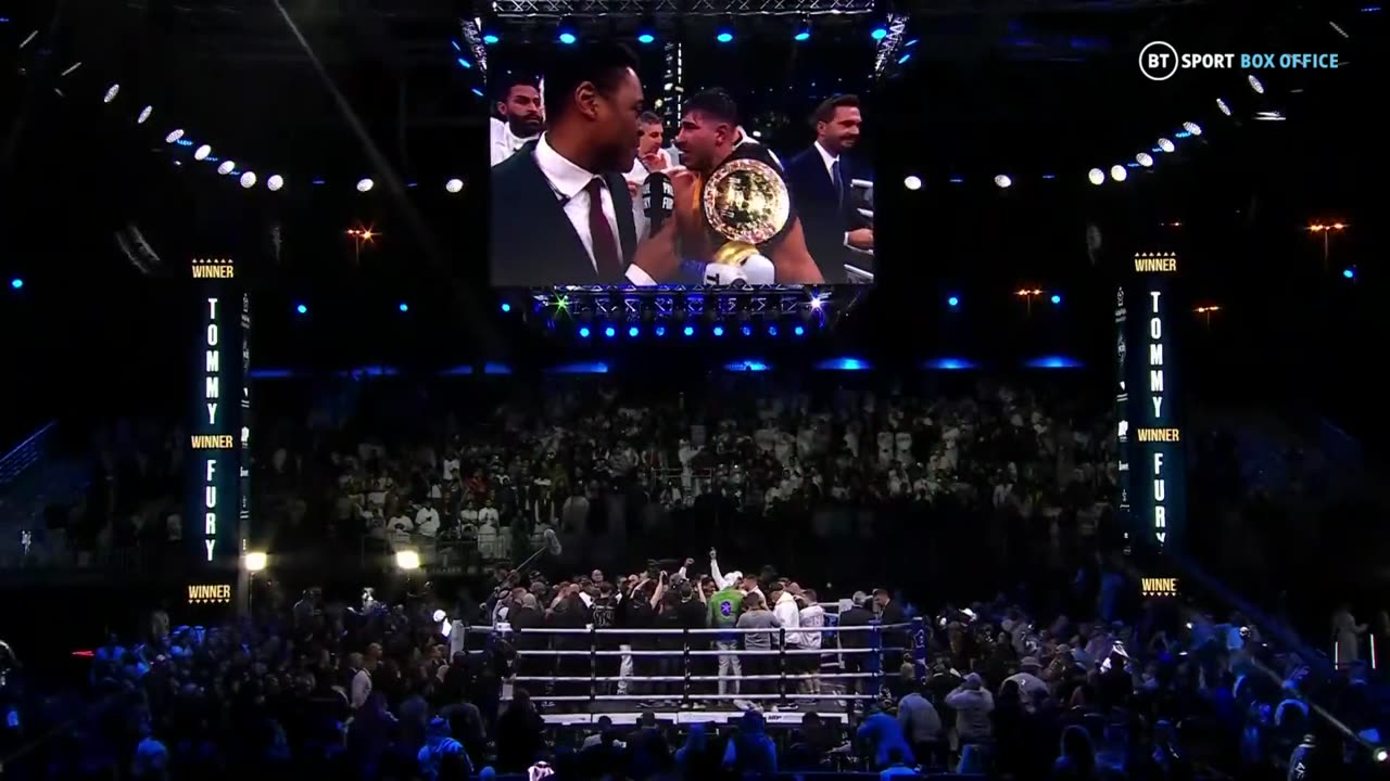 Tommy Fury delivered a powerful post-fight speech and agrees to a rematch with Jake Paul