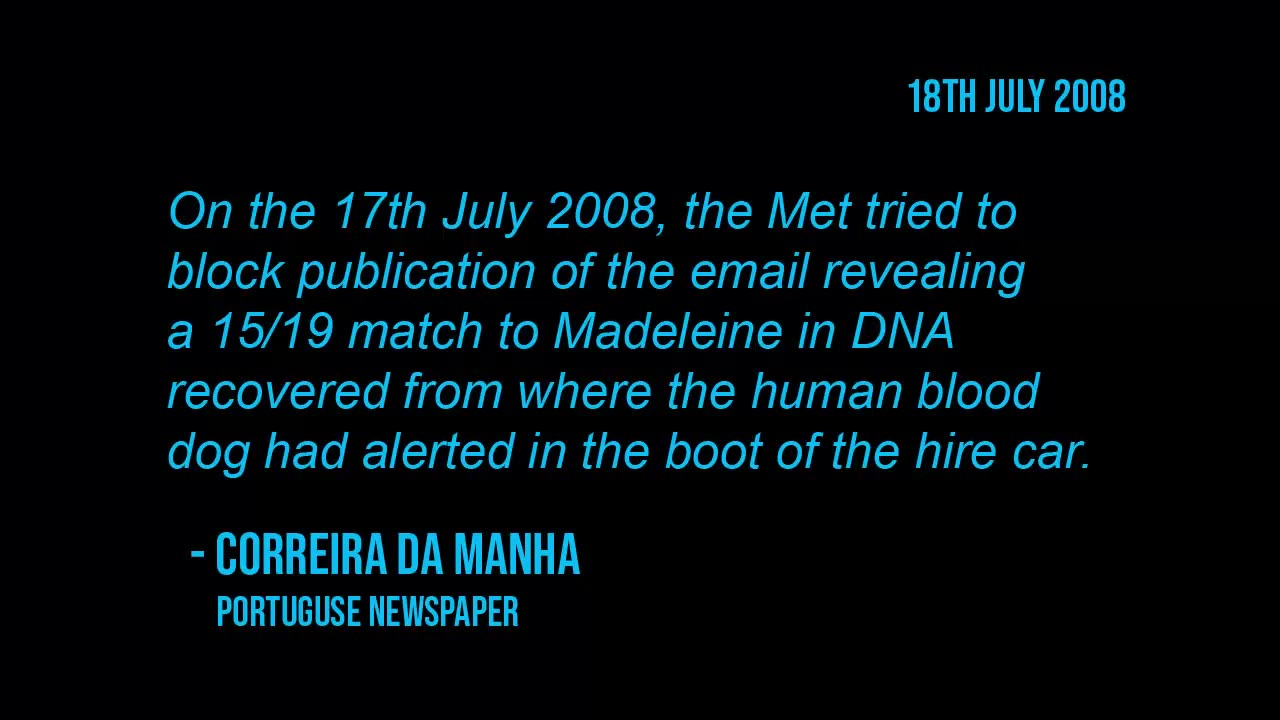 THE MET & MADELEINE MCCANN