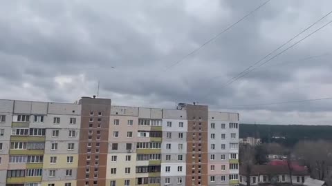 24.02.2022. The war has begun!!! Aviation in the sky over Kiev