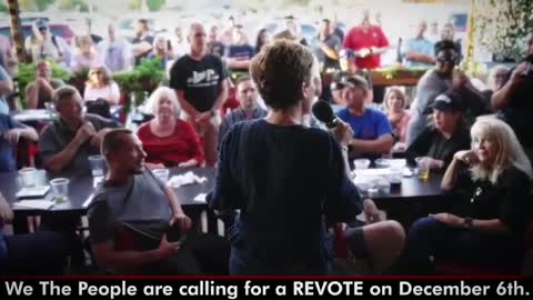 We the people call for a valid revote.