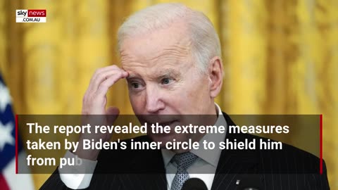 White House aides covered up Biden's mental decline from day one, explosive report claims