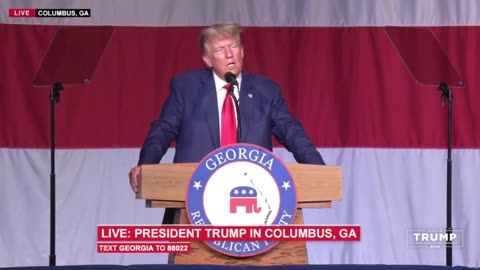 President Trump Speaks at Georgia GOP Conference june 10th 2023