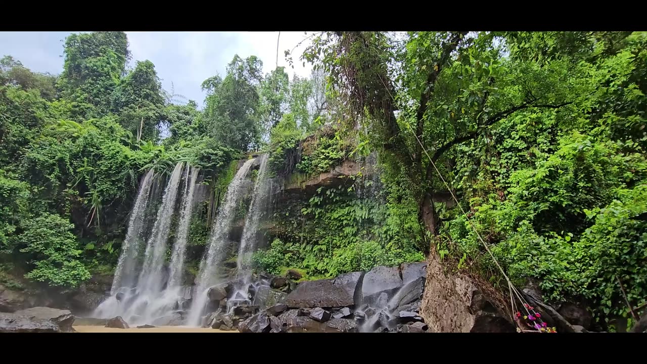 VLOG 17 - Cambodia, PHNOM KULEN WATERFALL