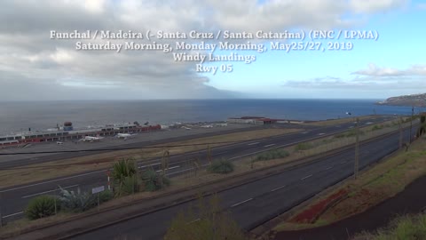 AMAZING Terrifying Crosswind Landing by B757-200 Madeira