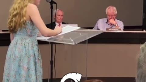 14 Year Old Girl HUMILIATES WOKE Liberal School Board.