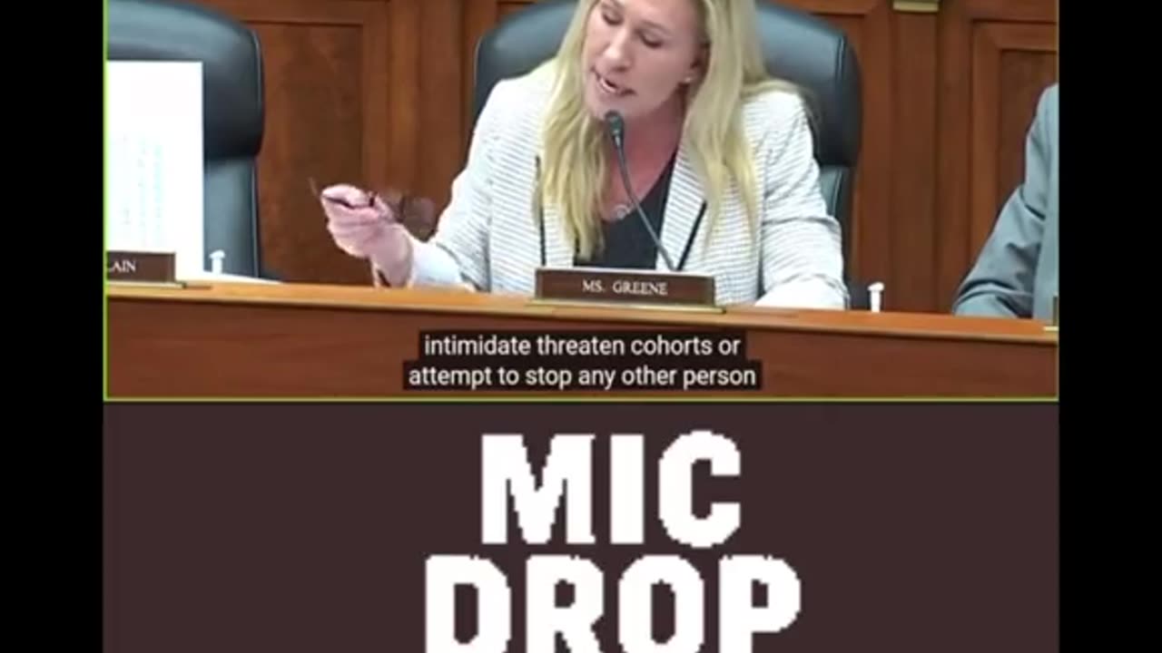 MTG Twitter mic drop. WATCH!!