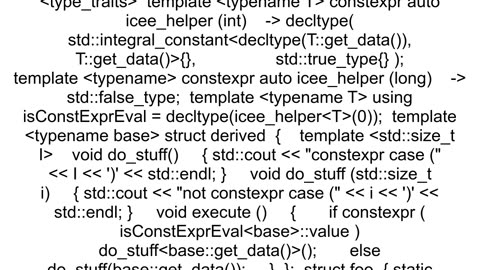 C check if statement can be evaluated constexpr