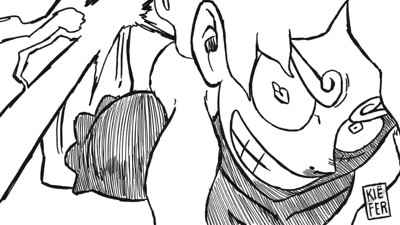 One Piece 1046: GOMU GOMU NO THUNDER | Animation