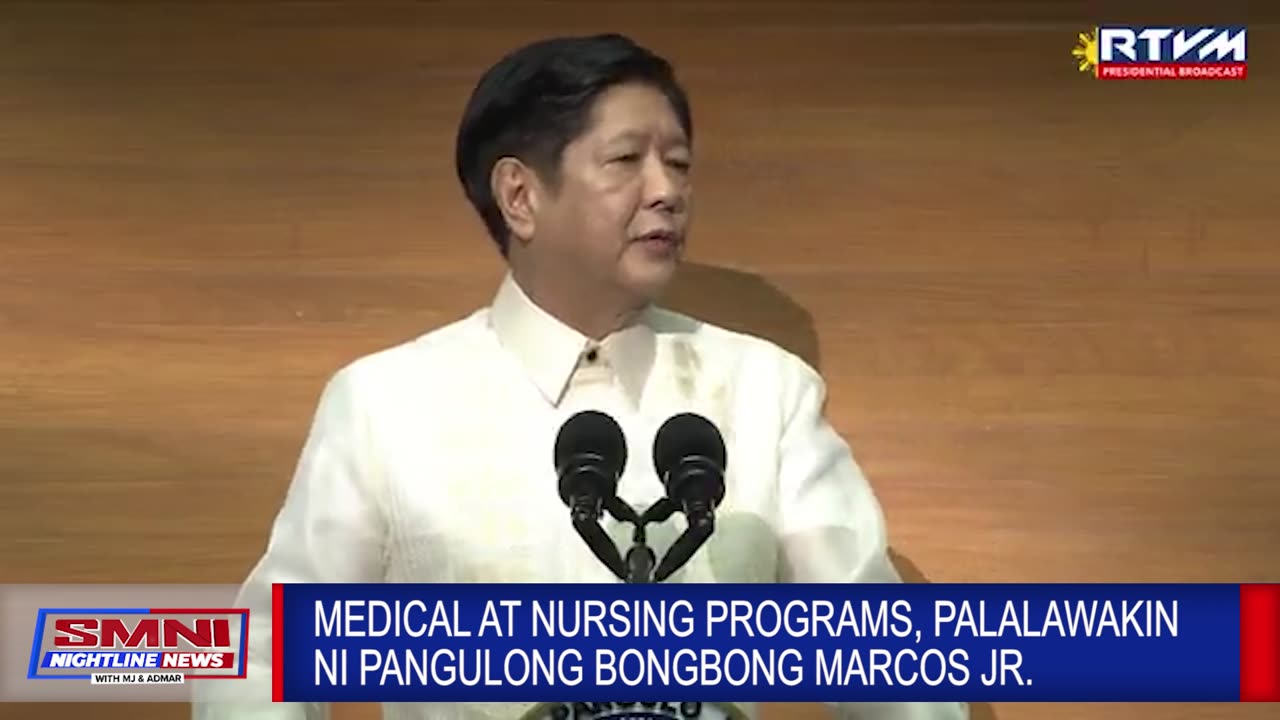 Medical at nursing education programs, palalawakin ni PBBM