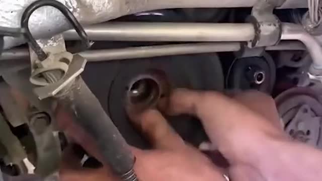 Whole process of water pump replacement