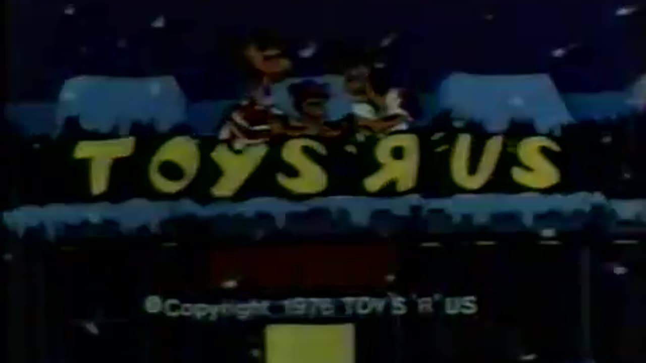 Toys R Us Christmas Commercial from 1976 - Merry Christmas!