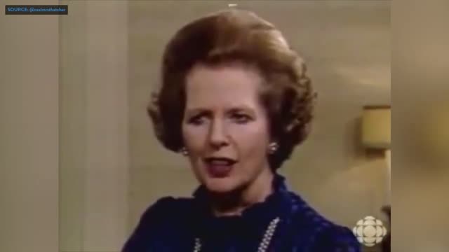 Watch Margaret Thatcher's Warning About Big Goverment