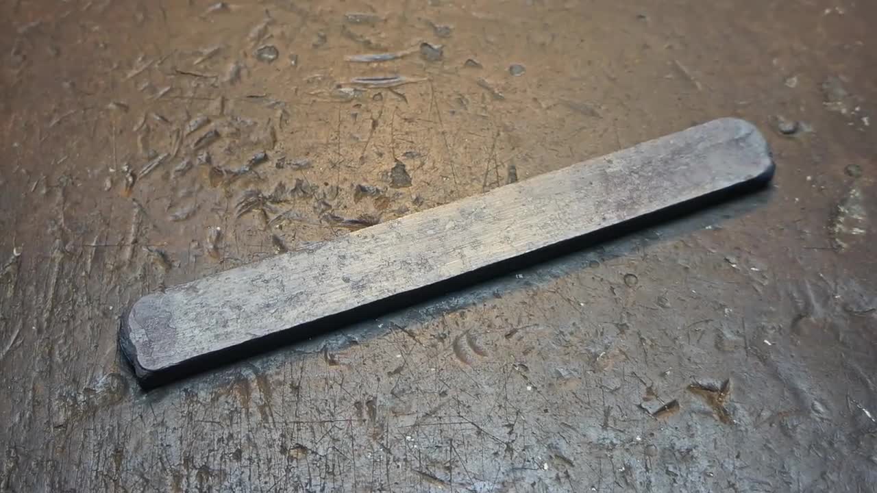 Meteorite Damascus steel.