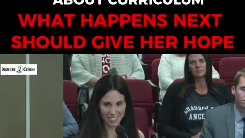 Brave Mom Confronts School Board about Woke curriculum.