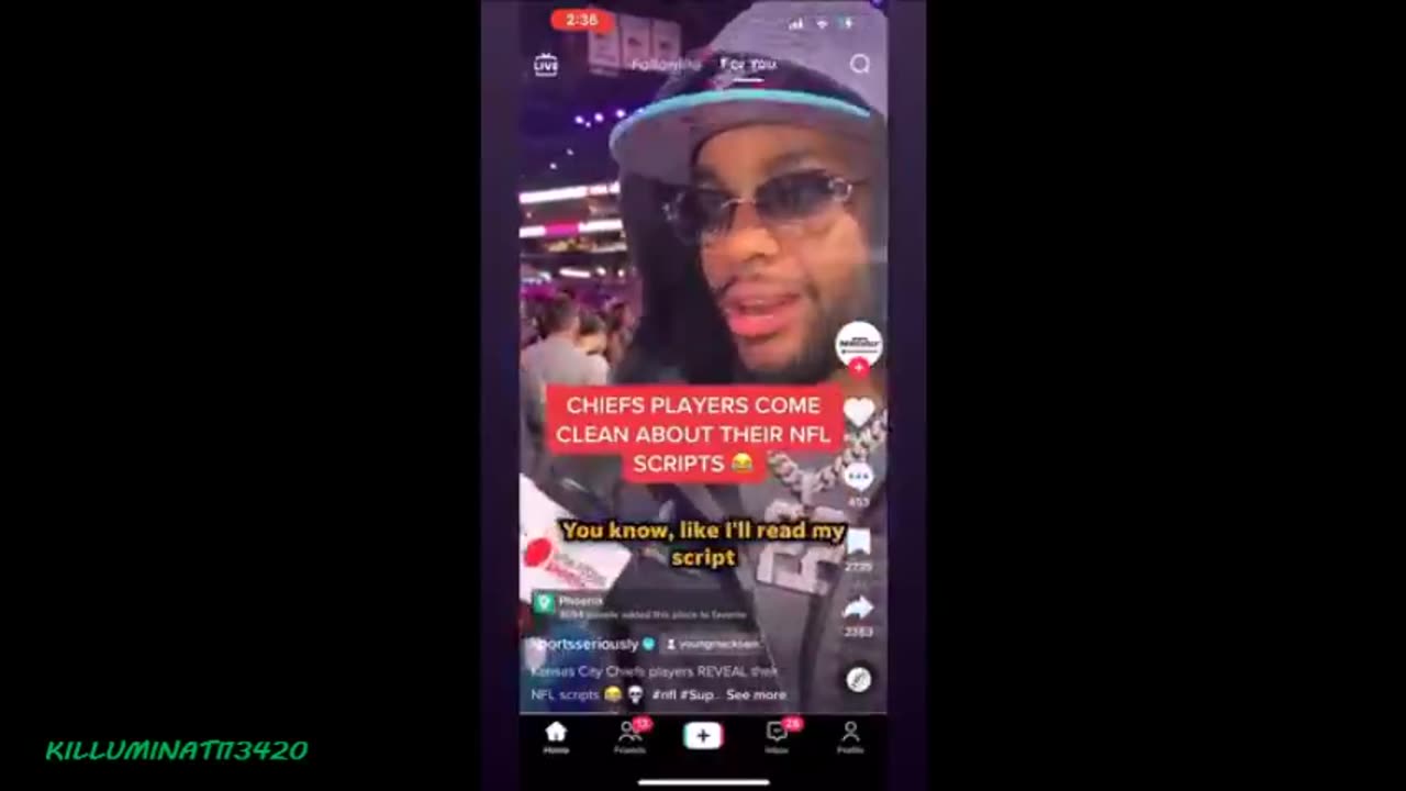 NFL Scripted?