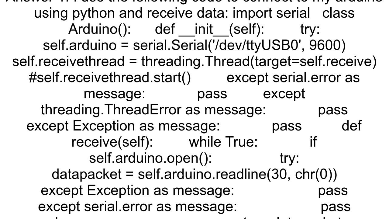 How to open serial port programatically