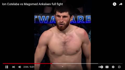 Magomed Ankalaev Sat 12-10-22