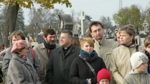 Grób Jana Kielaka w Postoliskach / The grave of Jan Kielak