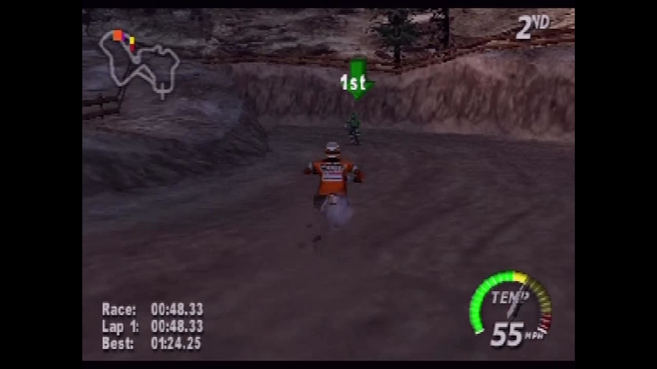 Excitebike 64 - Pro Season Gold Round (Actual N64 Capture)