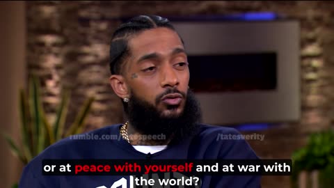 Andrew Tate & Nipsey Hussle peace within mind