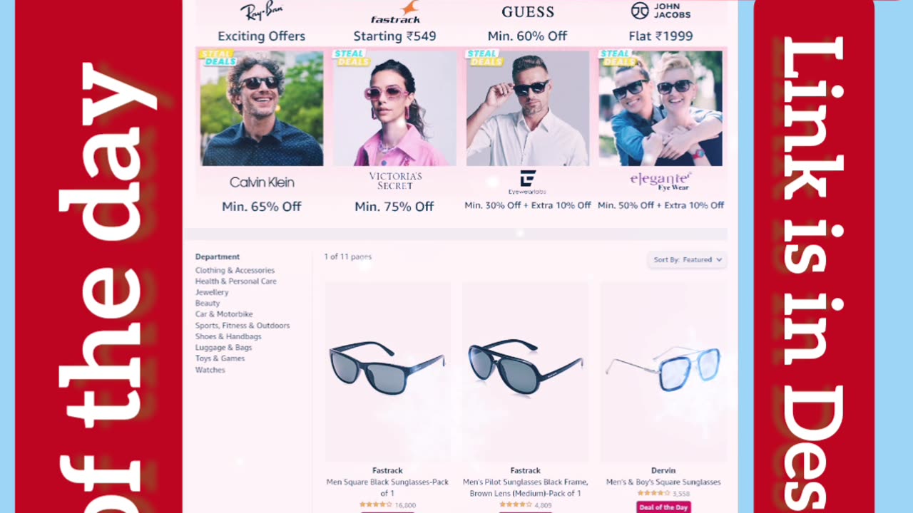 21% to 91% off Today Deal