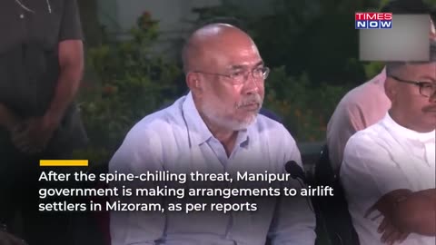 Manipur Ripple in Mizoram_ Exodus Of Meiteis Begins After Militants' Diktat, CM Biren To Airlift_