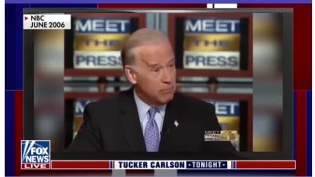 Joe Biden "Marriage is between a man and a woman."