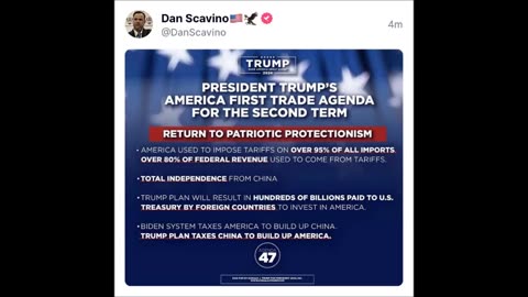 Dan Scavino - 47 Agenda