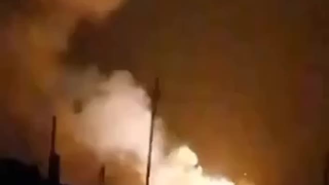 Ammunition reportedly detonates after Ukrainian military strikes an airfield