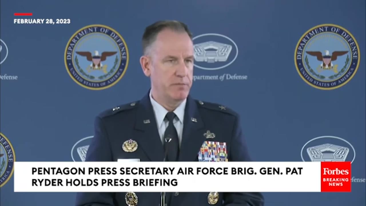 Pentagon Holds Press Briefing As China Proposes Ukraine Peace Plan