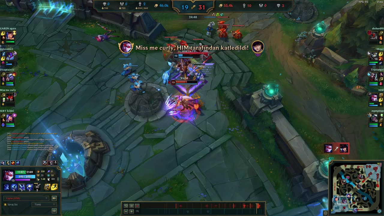 League Of Legends Vayne Play