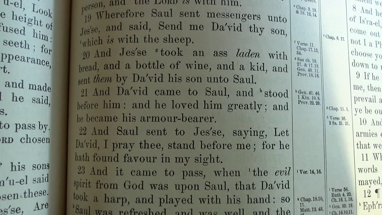 Saul's evil Spirit