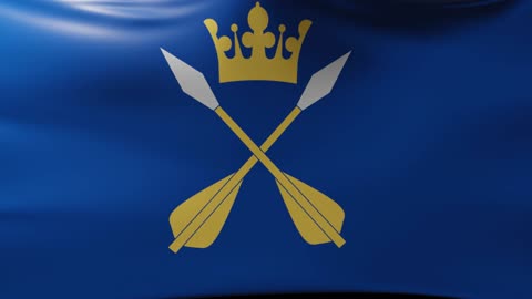 Flag of Dalarna County