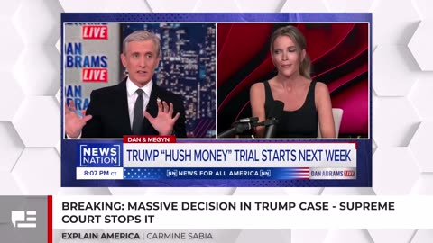 TRUMP/STORMY DANIELS TRIAL NEWS