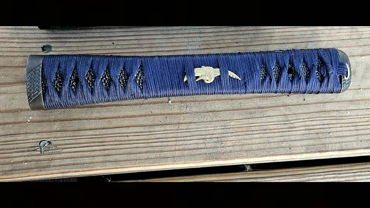 New Silk Tsukamaki For Katana And Wakizash