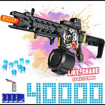 HueLiv Full Auto Gel Ball Blaster