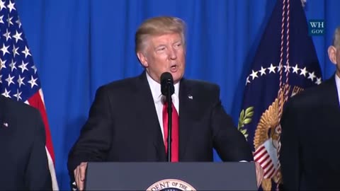 President Donald Trump speech