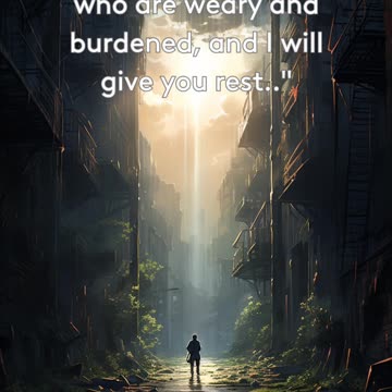 I will give you rest