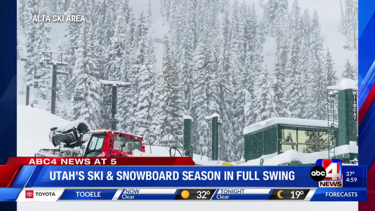 Utah's ski and snowboard season in full swing