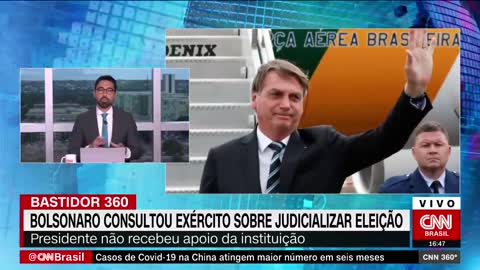 Bolsonaro consultou o Exército sobre judicializar a eleição | CNN 360º